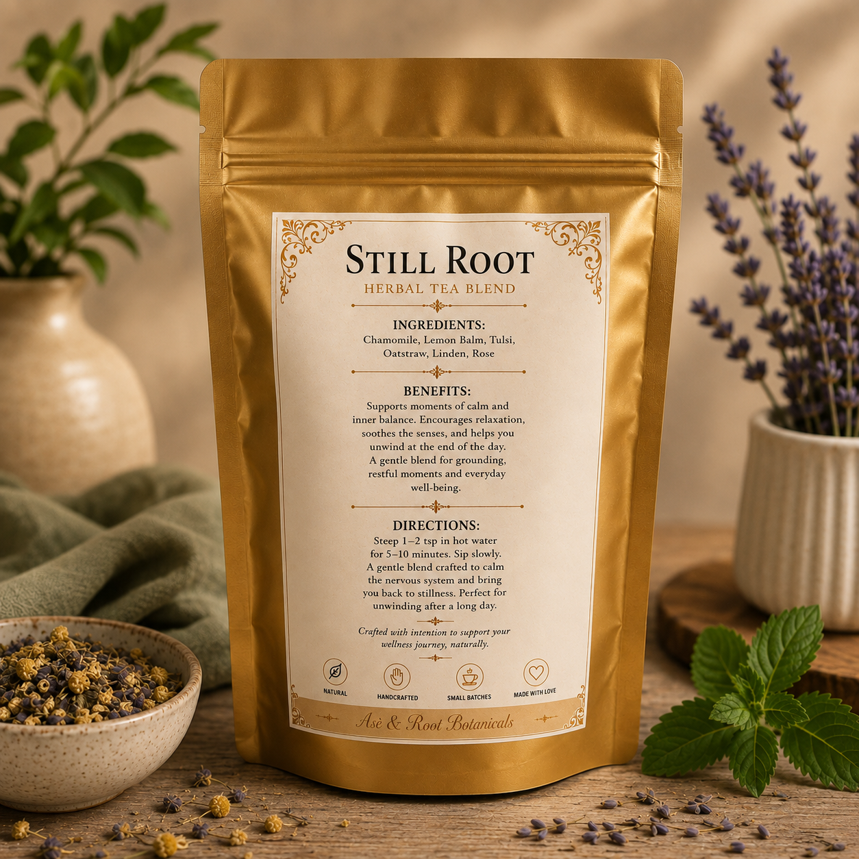Still Root — Grounding & Nervous System Support